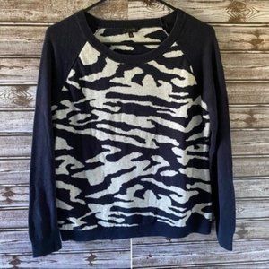 Talbots Camo‎ Print Sweater Size M
